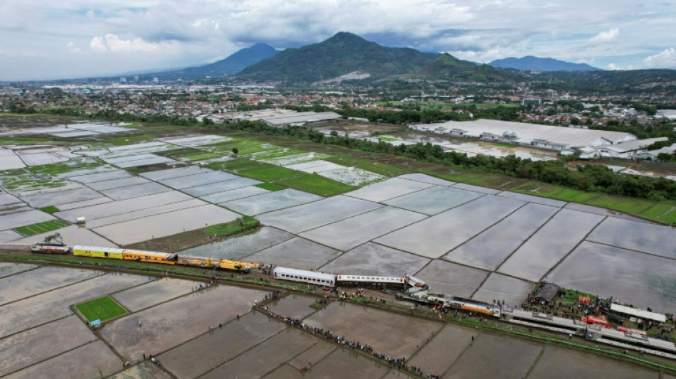 Tres muertos y 28 heridos por una colisi&oacute;n de trenes en Indonesia
