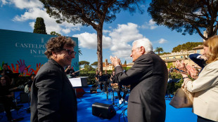 Jazz Campus Orchestra della Fondazione Musica per Roma suona davanti a Mattarella