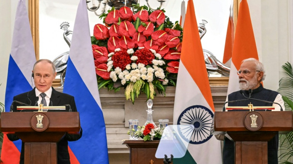 Putin offers India 'uninterrupted' oil in summit talks with Modi