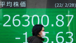 Les march&eacute;s asiatiques choqu&eacute;s par le risque d'une catastrophe nucl&eacute;aire en Ukraine