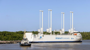 Les principaux &eacute;l&eacute;ments d'Ariane 6 arriv&eacute;s en Guyane