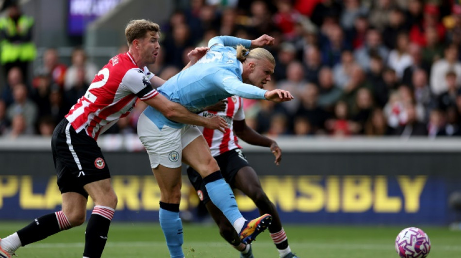 Haaland dá vitória ao City na visita ao Brentford; Rodri se lesiona