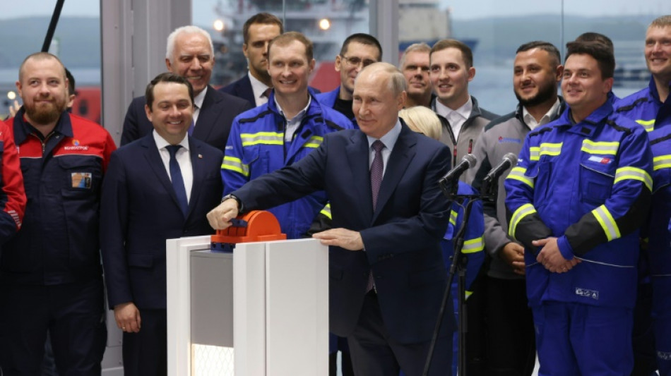 Putin er&ouml;ffnet gro&szlig;es Fl&uuml;ssiggas-Projekt in der Arktis