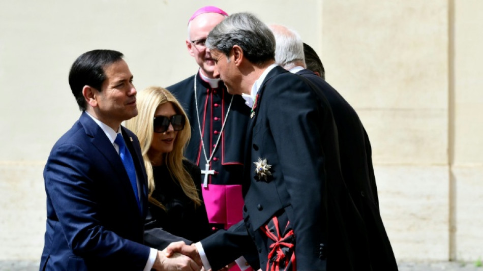 US-Au&szlig;enminister Rubio zu Besuch bei Papst Leo XIV. im Vatikan eingetroffen