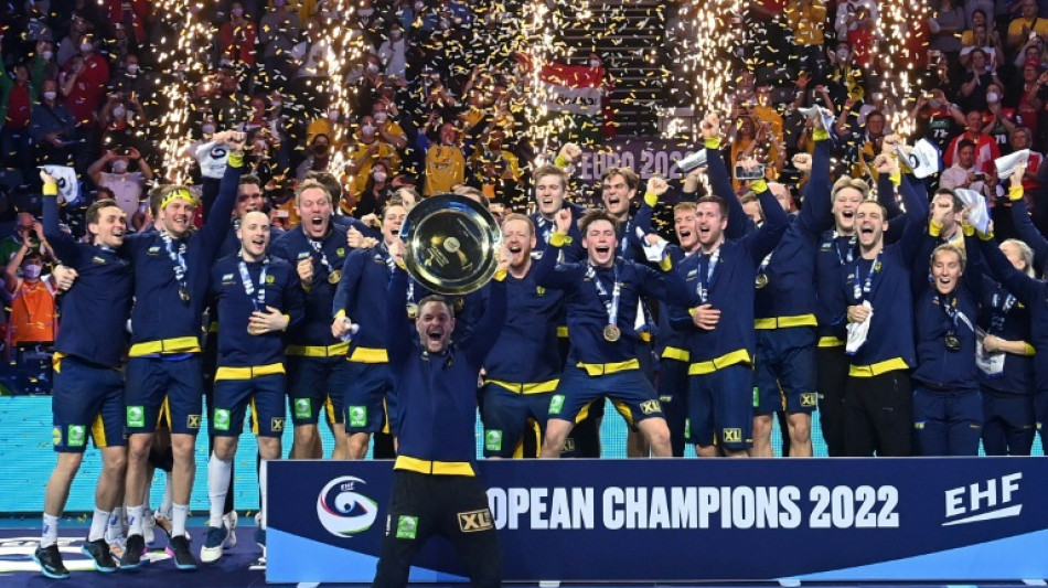 Euro de hand: la "nouvelle g&eacute;n&eacute;ration" su&eacute;doise sacr&eacute;e