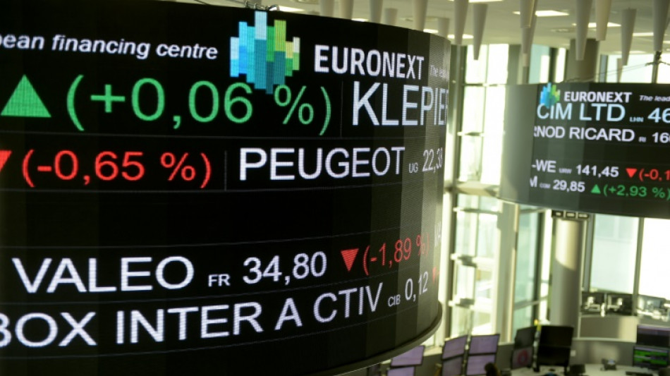 Les Bourses europ&eacute;ennes cl&ocirc;turent en baisse, Paris -1,39%, Francfort -0,73%, concentr&eacute;es sur l'Ukraine