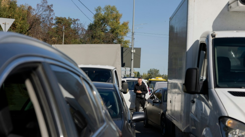 Russia 'tearing Kyiv apart', mayor says, as strikes paralyse traffic