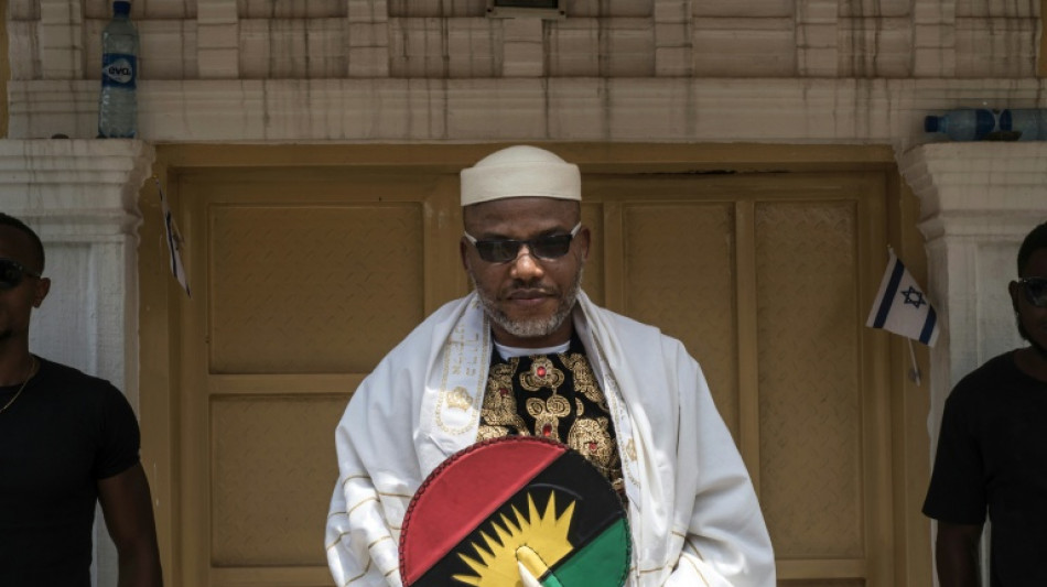 Nigerian court jails Biafran separatist leader Kanu for life for 'terrorism'