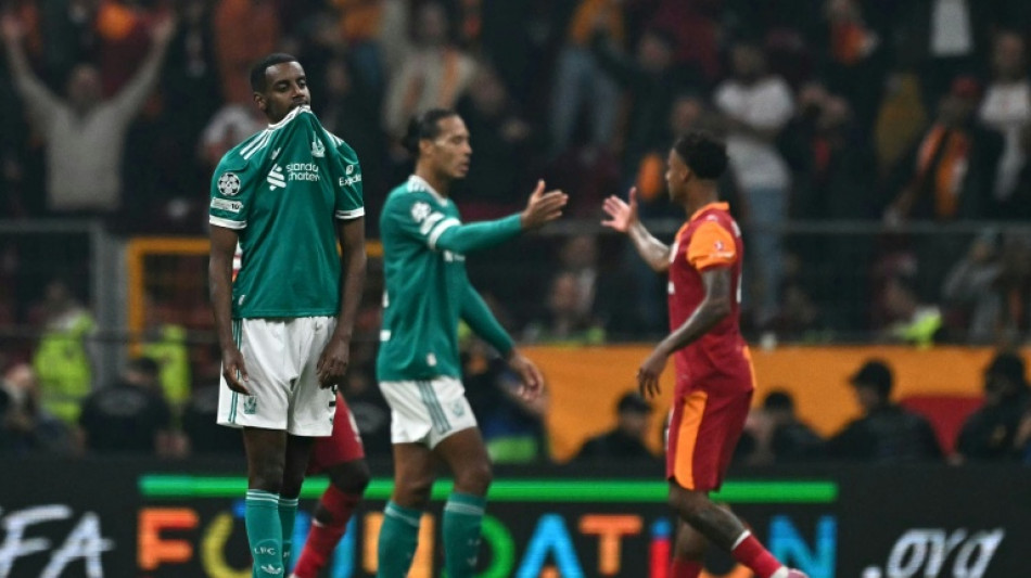 Ligue des champions: Liverpool chute face à Galatasaray