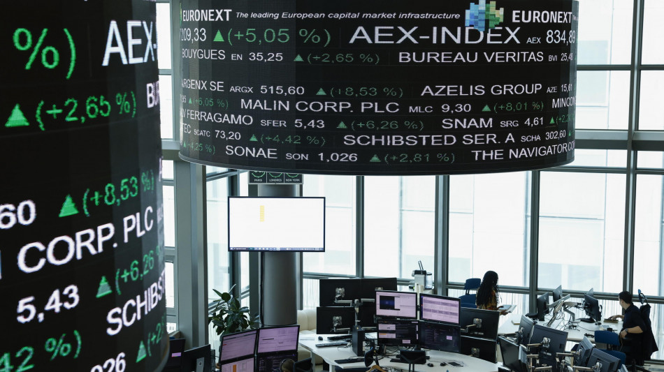 Borsa: avvio positivo in Europa, Francoforte +1,1%