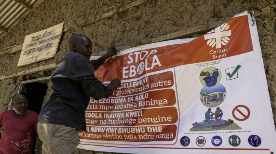 WHO chief lands in Ebola-hit DR Congo