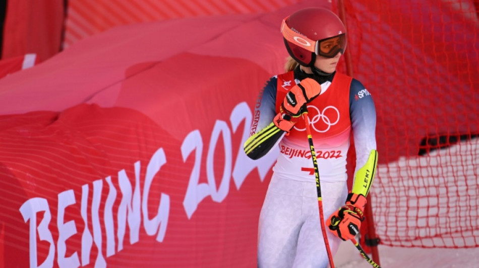 JO-2022: l'Am&eacute;ricaine Mikaela Shiffrin &eacute;limin&eacute;e du slalom g&eacute;ant d&egrave;s la premi&egrave;re manche