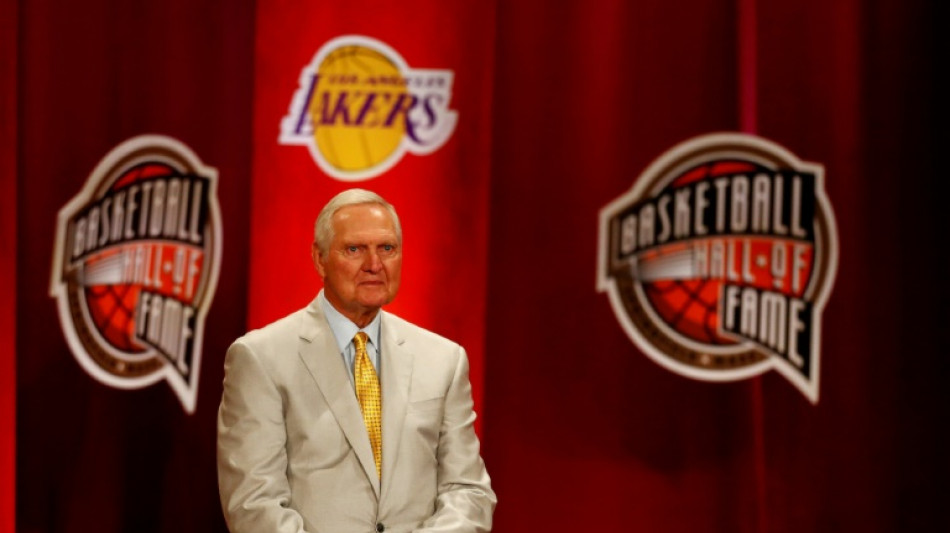 Basket: d&eacute;c&egrave;s de Jerry West, le "logo" de la NBA