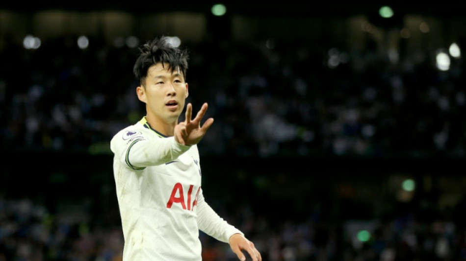 Son ends goal drought with treble as Spurs hit Leicester for six