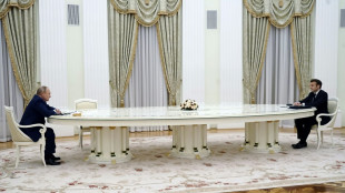 Ukraine: chez Poutine, Macron esp&egrave;re une amorce de d&eacute;sescalade