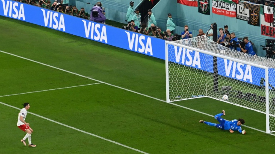 Poland's Lewandowski misses penalty in Mexico stalemate