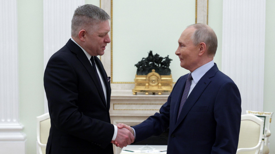 Putin giovedì incontra Fico, discuteranno anche di Ucraina