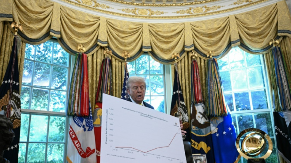 Trump presenta estadísticas económicas alternativas