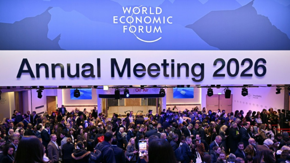 Huge lines, laughs and gasps as Trump lectures Davos elite