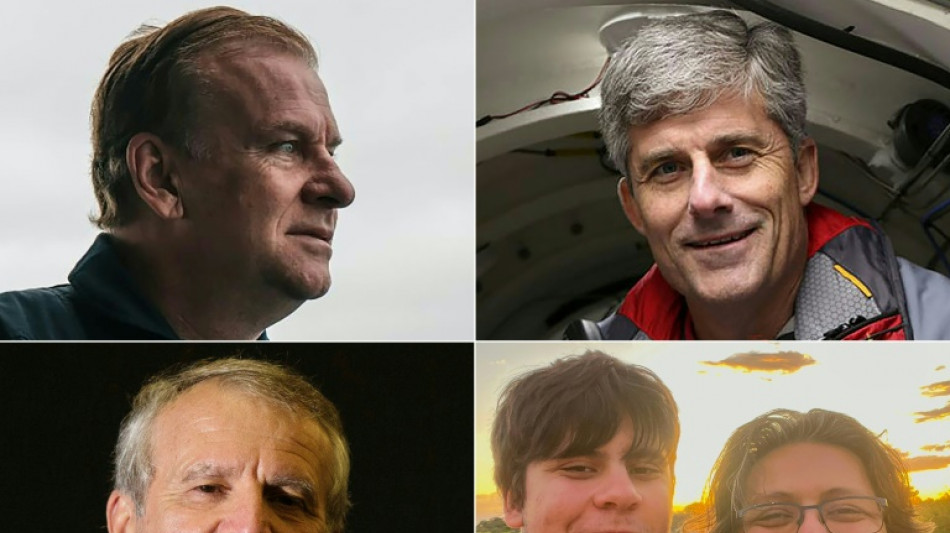 &iquest;Quienes eran los cinco pasajeros del sumergible que implosion&oacute; en el Atl&aacute;ntico?