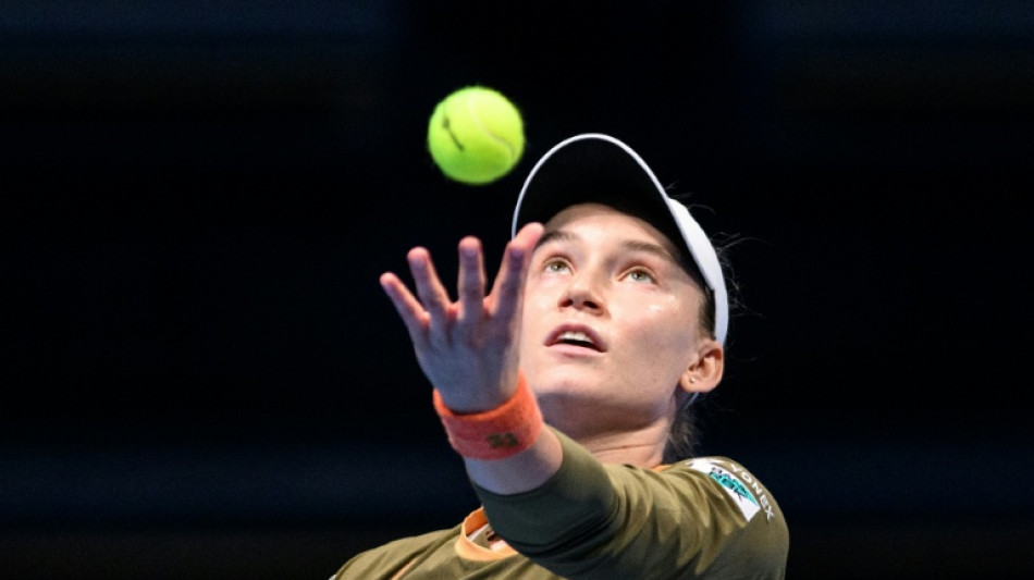 Tennis: Rybakina atteint les demies à Tokyo et se qualifie pour les Masters de fin d'année