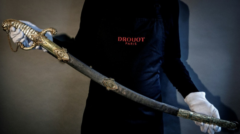 Un sable de Napoleón será subastado en París