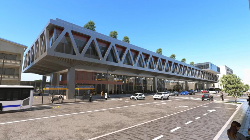 Via ai cantieri per la nuova stazione di Mestre