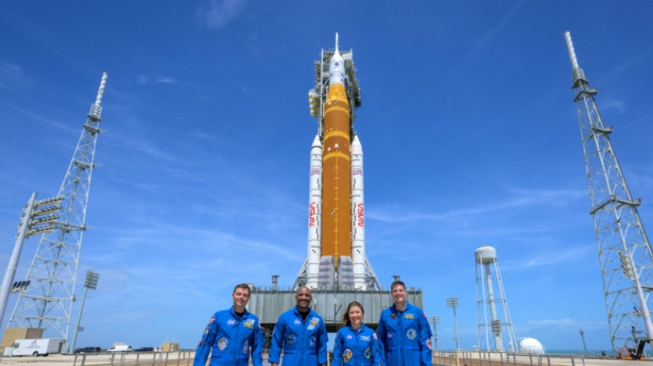 Nasa startet Countdown f&uuml;r bemannte Mond-Mission Artemis 2