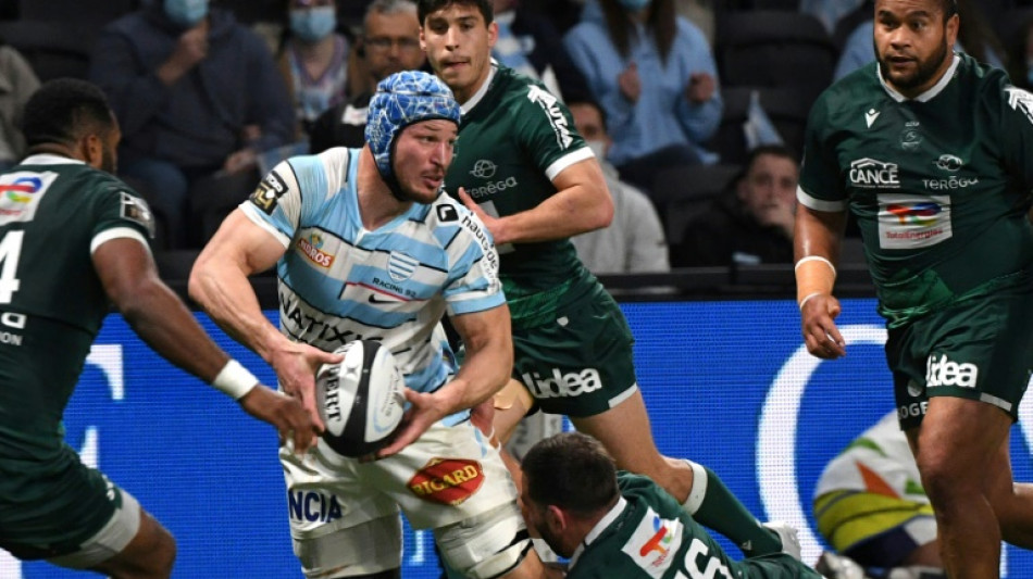Top 14: le Racing 92 vient &agrave; bout de Pau