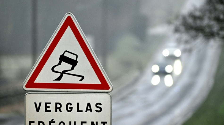 Temp&eacute;ratures glaciales et risque de verglas en France