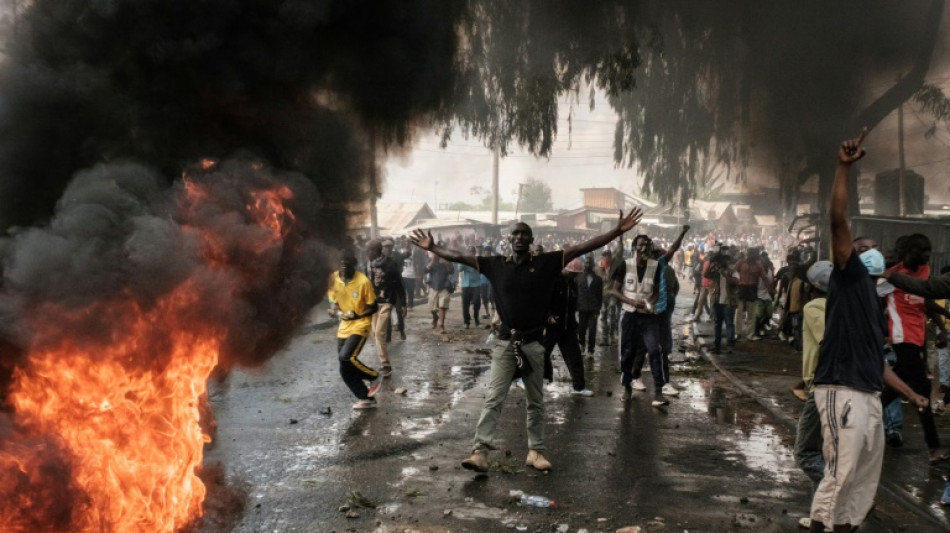 Kenya says 238 arrested in day of violent protests 