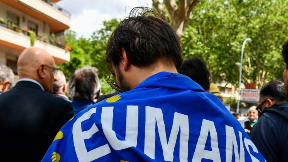 Ocho meses de prisi&oacute;n condicional para los ecologistas que rociaron con pintura el senado italiano