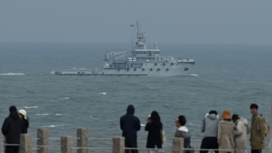 China lanza maniobras militares en el estrecho de Taiw&aacute;n