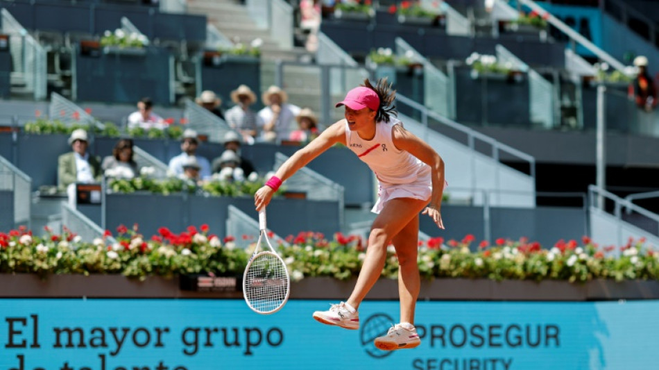 Tennis: Swiatek perd un set et rejoint le dernier carr&eacute; &agrave; Madrid