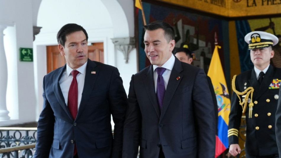 Rubio verteidigt bei Besuch in Ecuador US-Eins&auml;tze gegen mutma&szlig;liche Drogenboote