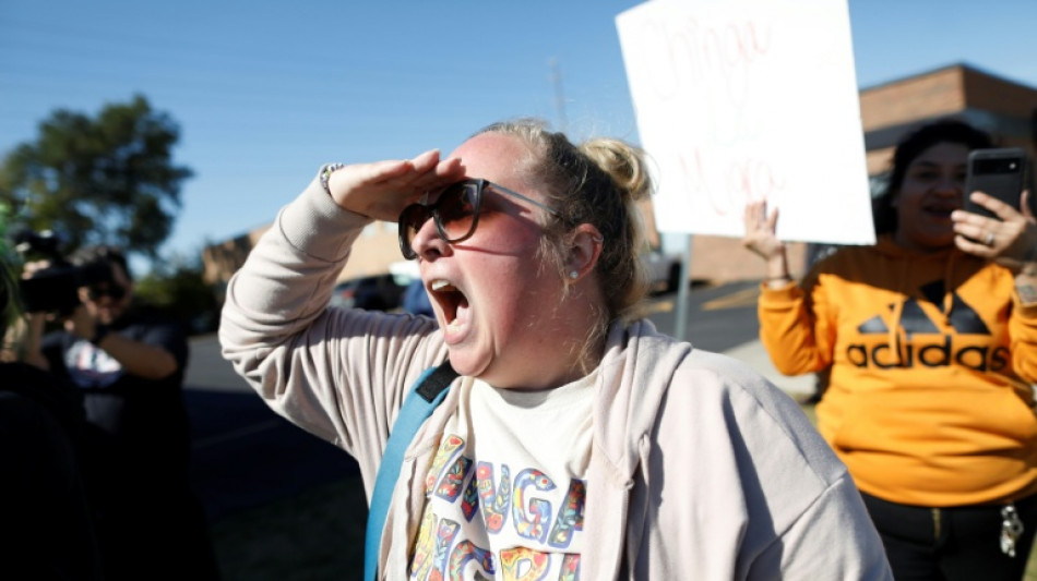 Fear and fury at ICE facility protest near Chicago