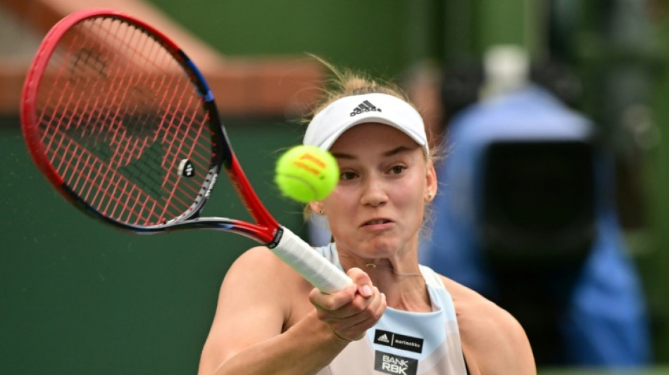 Rybakina beats Sabalenka to win Indian Wells WTA title
