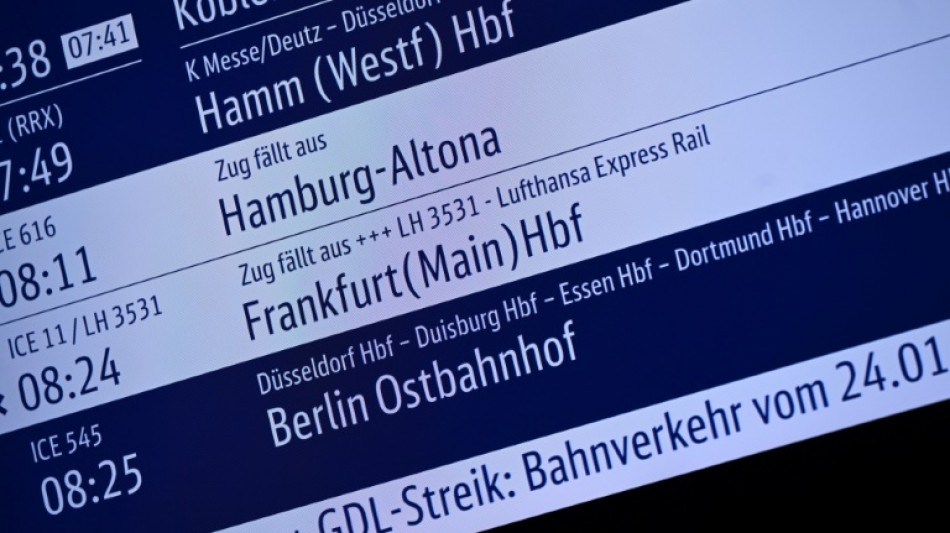 Lokf&uuml;hrer-Streik bei der Bahn endet vorzeitig Montag 02.00 Uhr
