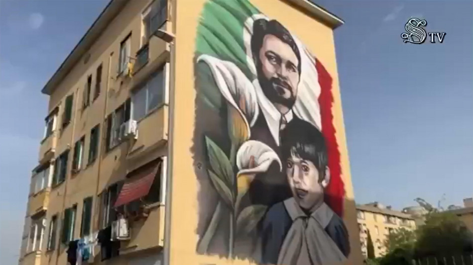 Un murale per i fratelli Mattei. La Russa, ora pacificazione