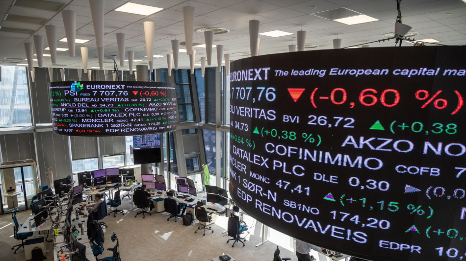 Borsa: l'Europa debole nel finale con Wall Street, Milano -0,75%