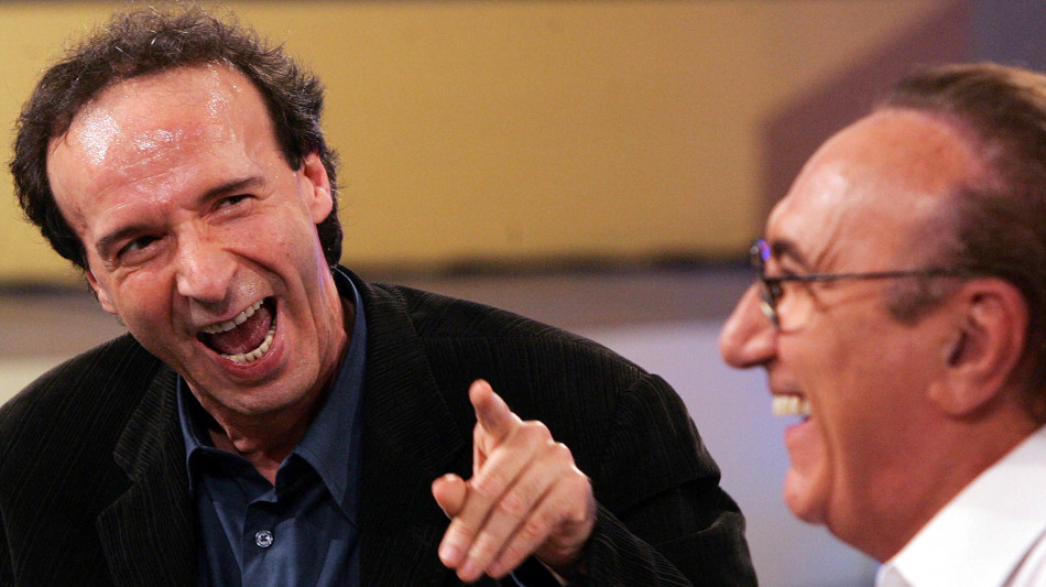 Benigni, con Pippo momenti di spettacolo prodigiosi