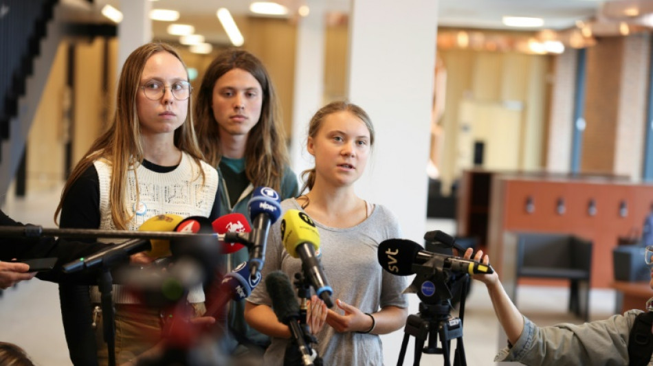 Activista sueca Greta Thunberg, condenada a una multa por desobedecer a la polic&iacute;a