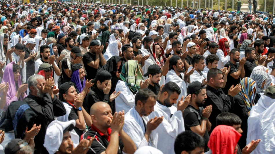 Mar&eacute;e humaine &agrave; Bagdad, nouvelle d&eacute;monstration de force de Moqtada Sadr