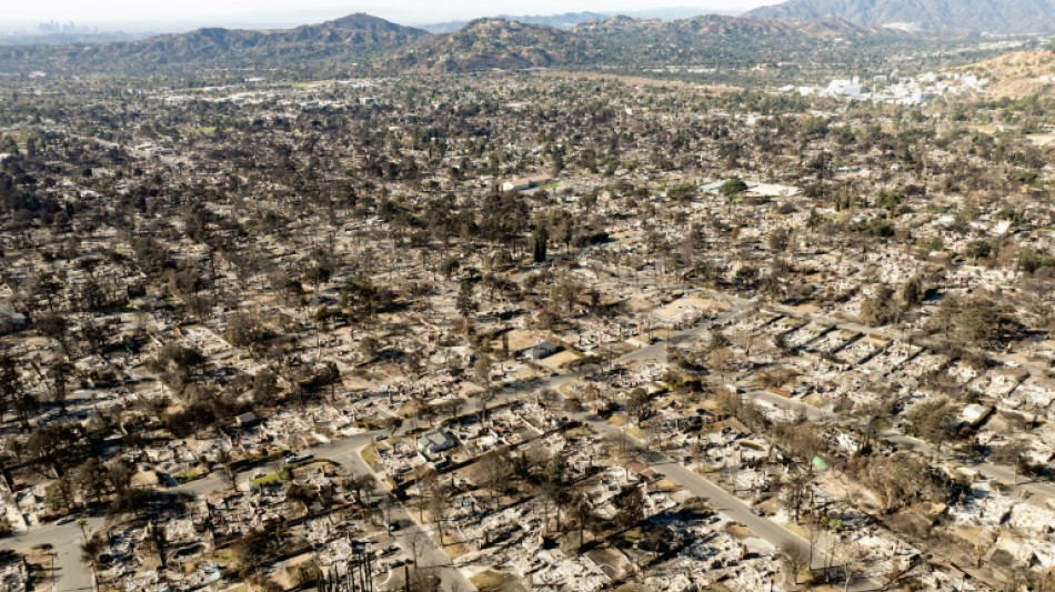 Catastrophes naturelles: les incendies de Los Angeles font gonfler les pertes économiques