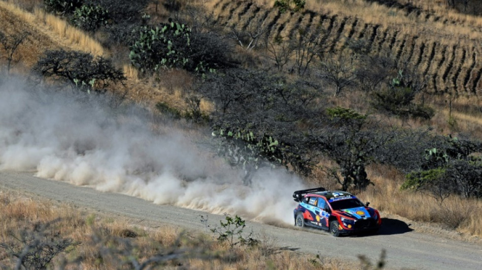 Lappi grabs Mexico lead as Tanak loses power