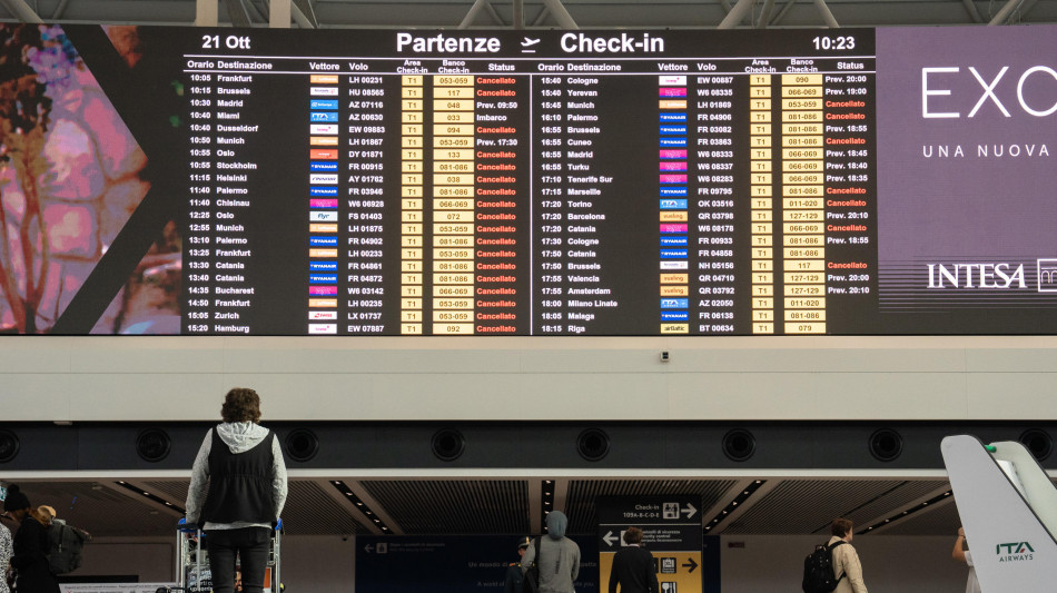 Sindacati, domani sciopero di 24 ore personale Ita Airways e Easyjet