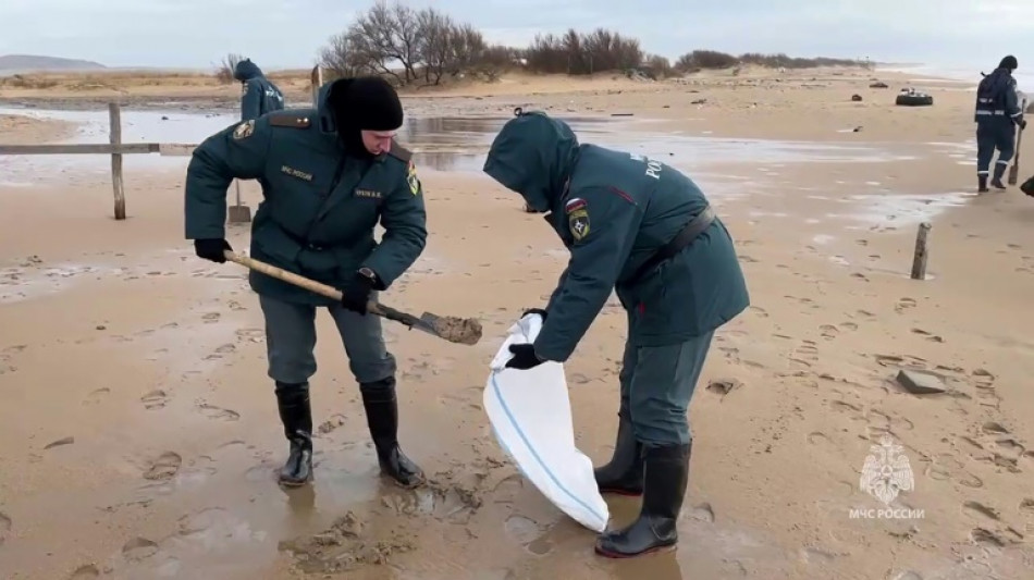 La mar&eacute;e noire en Russie et en Crim&eacute;e s'&eacute;tend jusqu'&agrave; S&eacute;bastopol