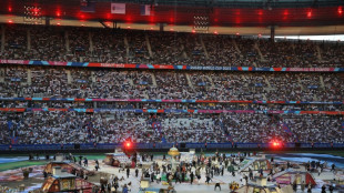 Mondial de rugby: la canicule ne d&eacute;courage pas les supporters &agrave; Saint-Denis et &agrave; Paris
