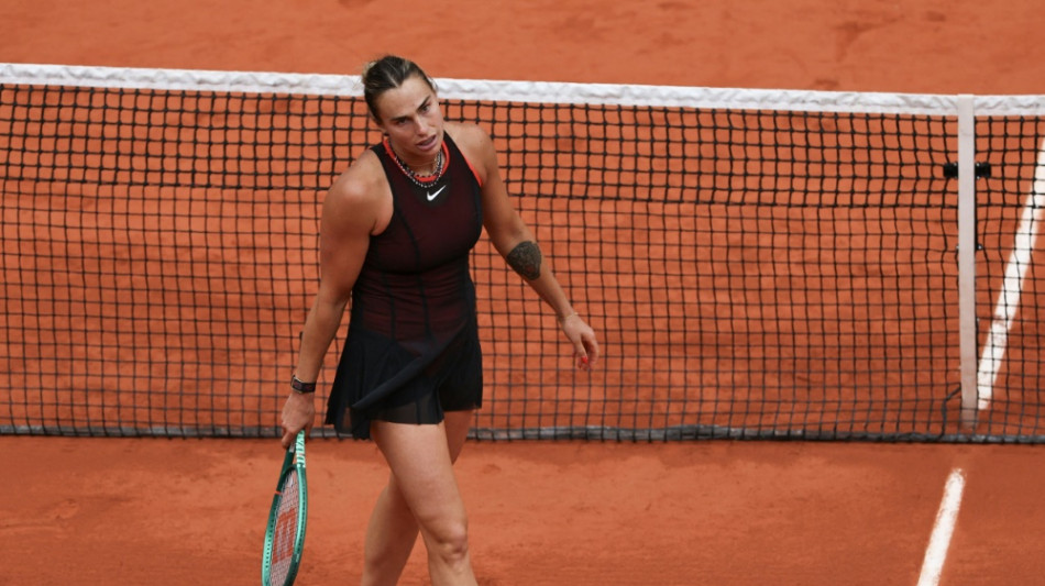 "Am liebsten mit Tennis aufh&ouml;ren": Sabalenka scheitert in Paris