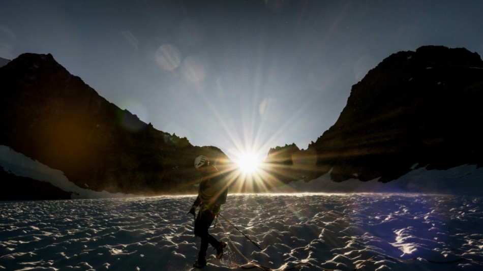 Heat melts Alps snow and glaciers, leaving water shortage